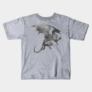 Dragon Sketch 2 Kids T-Shirt